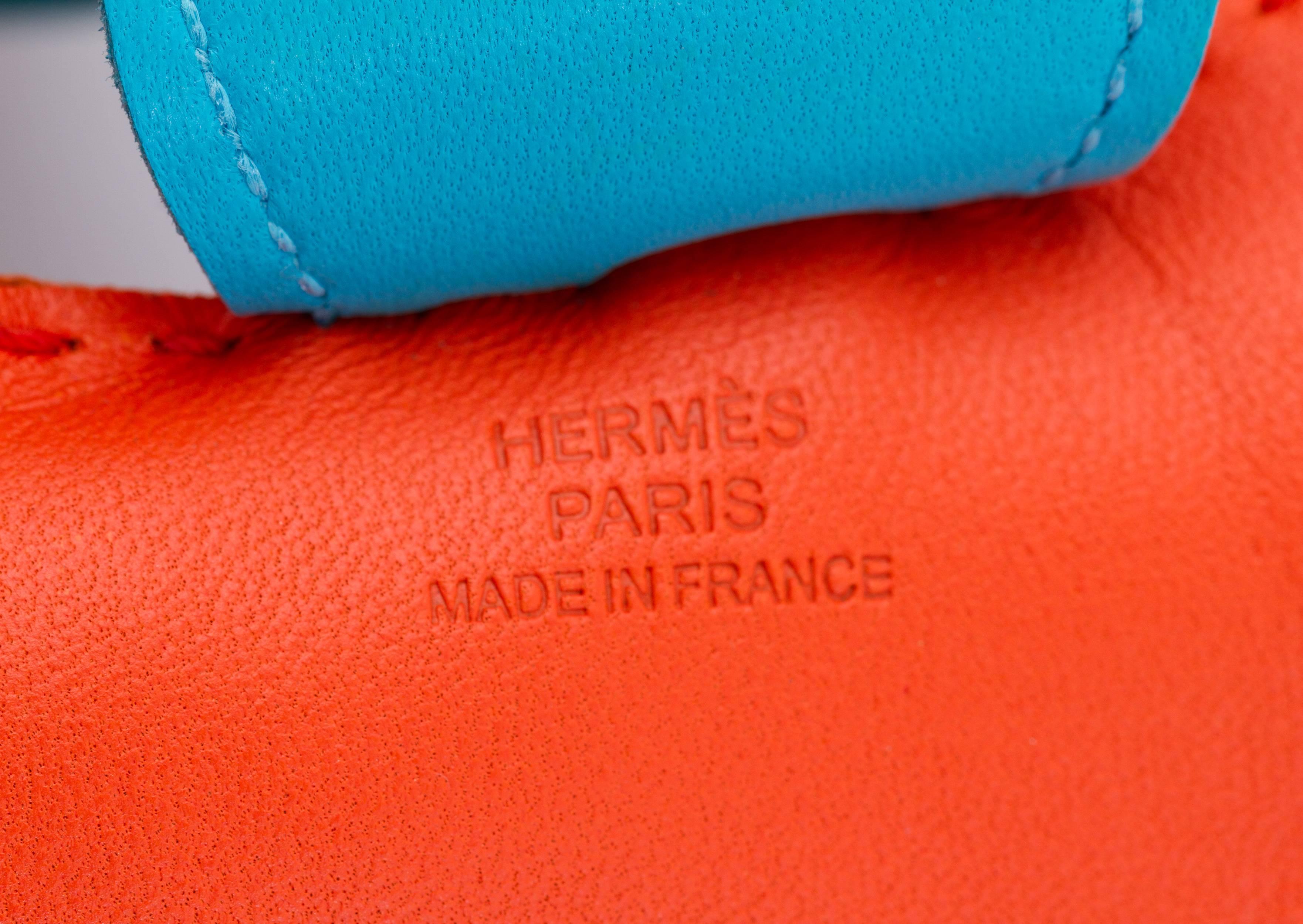 Rare Rodeo Mohnblumen-Tasche Charme von Hermès  für Damen oder Herren