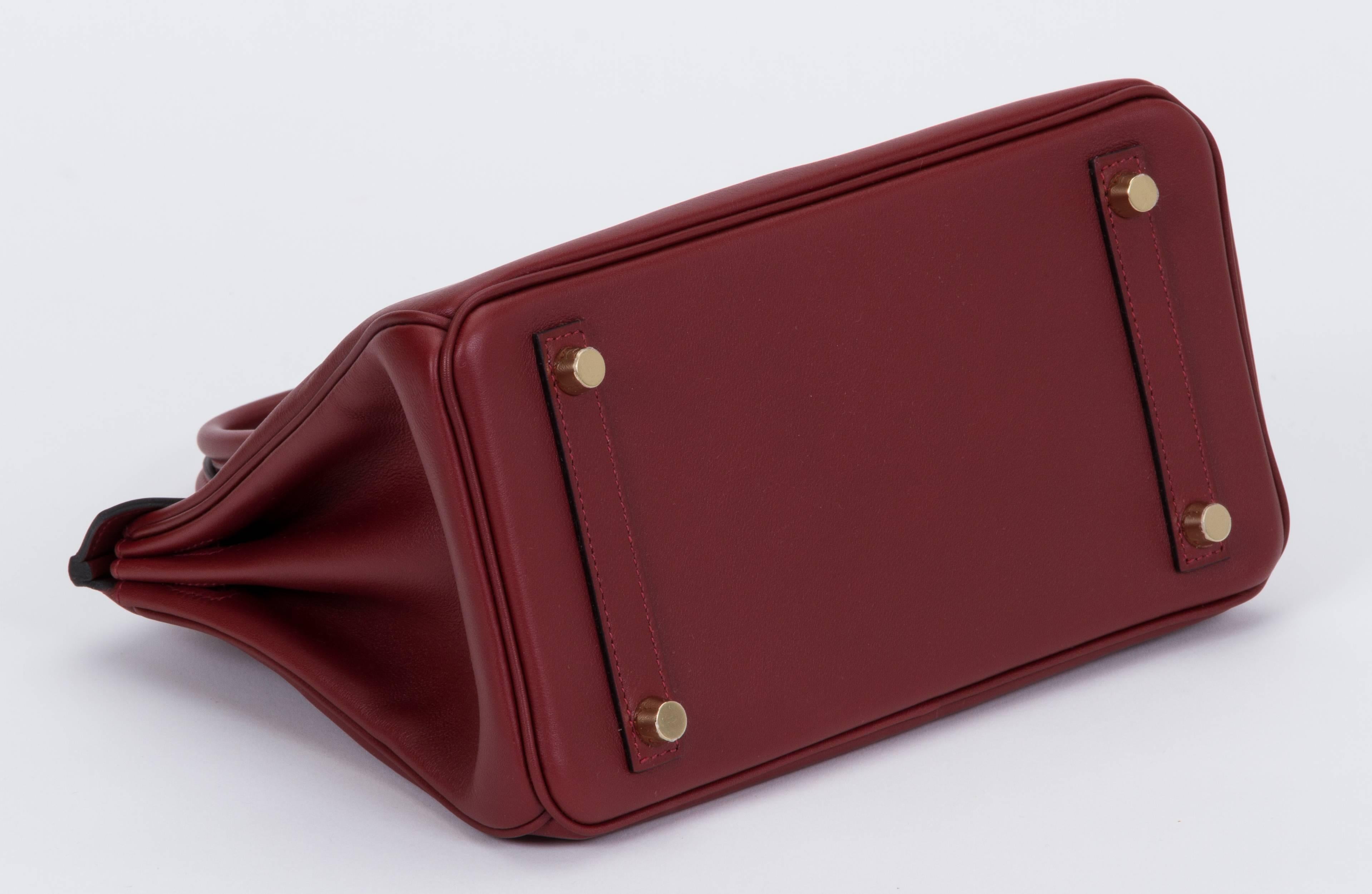 birkin rouge h