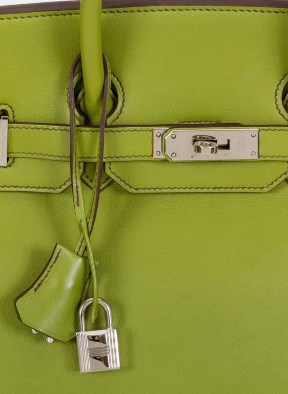 Hermès Birkin 35cm Vert Anis Swift Bag at 1stdibs