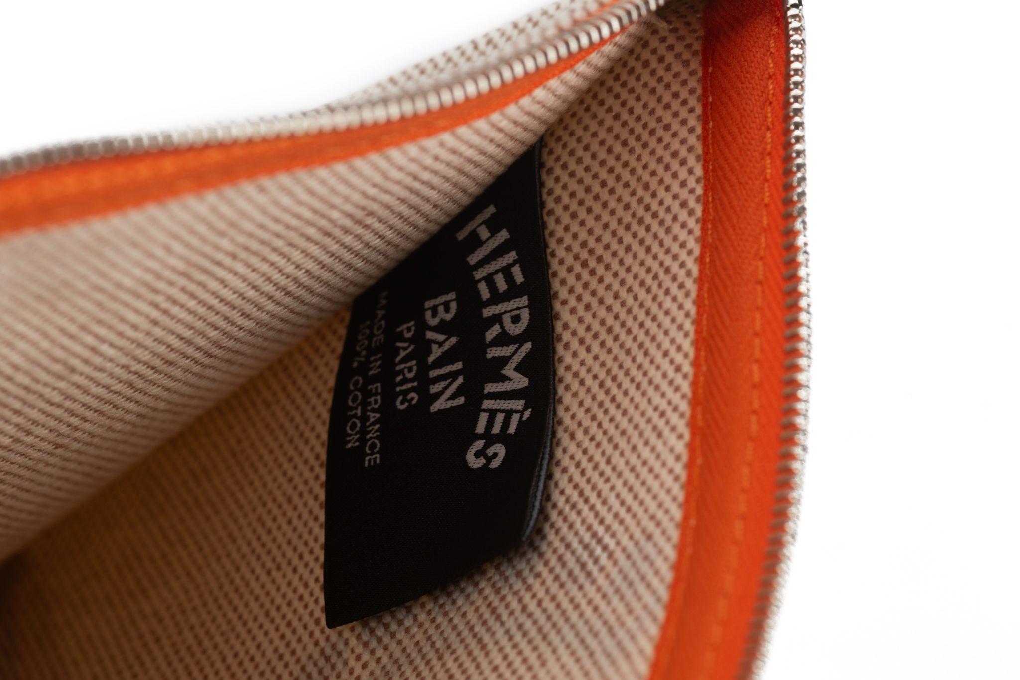 Hermès  New Toile Case Traffic Jam Unisexe en vente