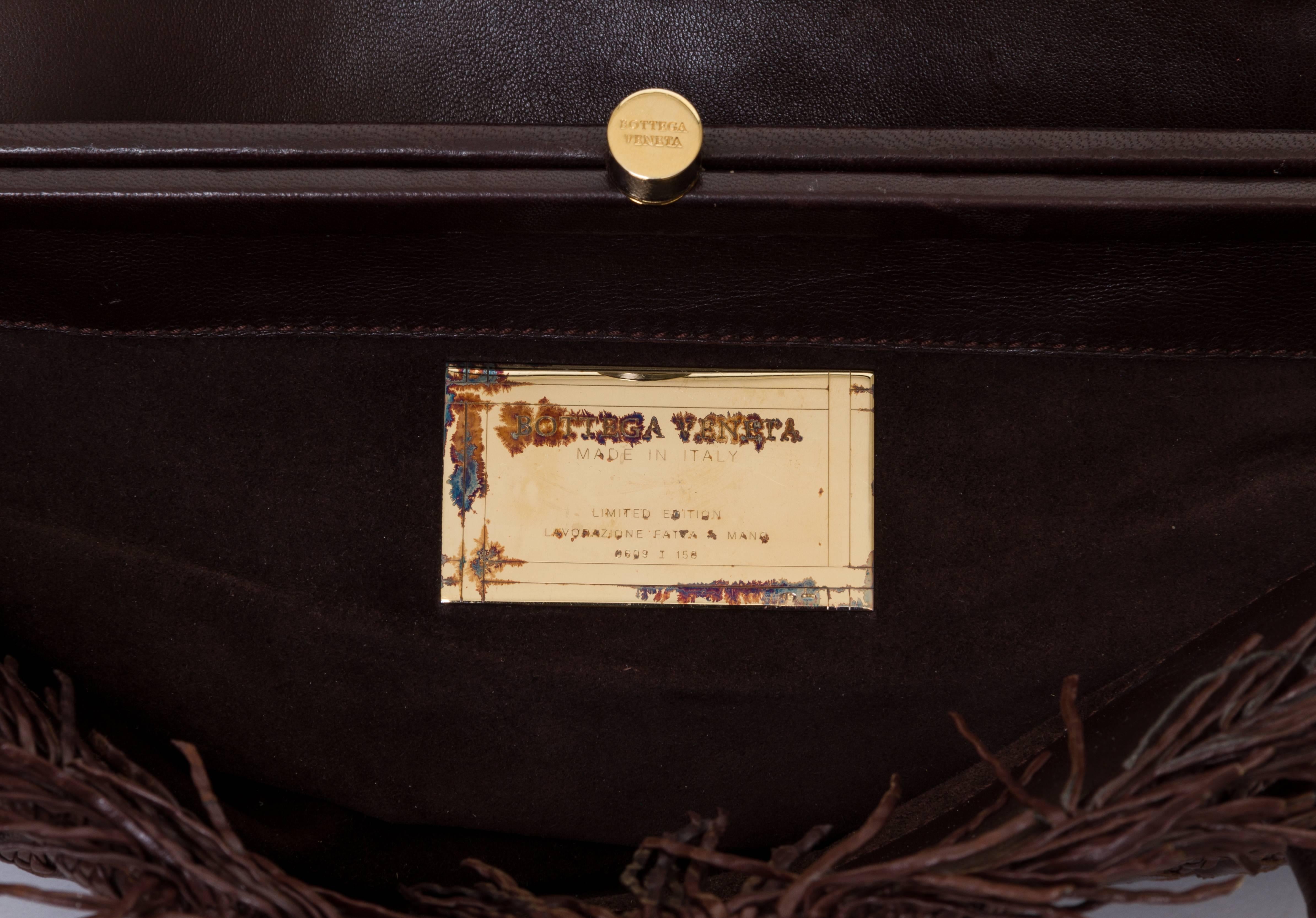 Bottega Veneta Brown Limited Edition Tote Bag en vente 2