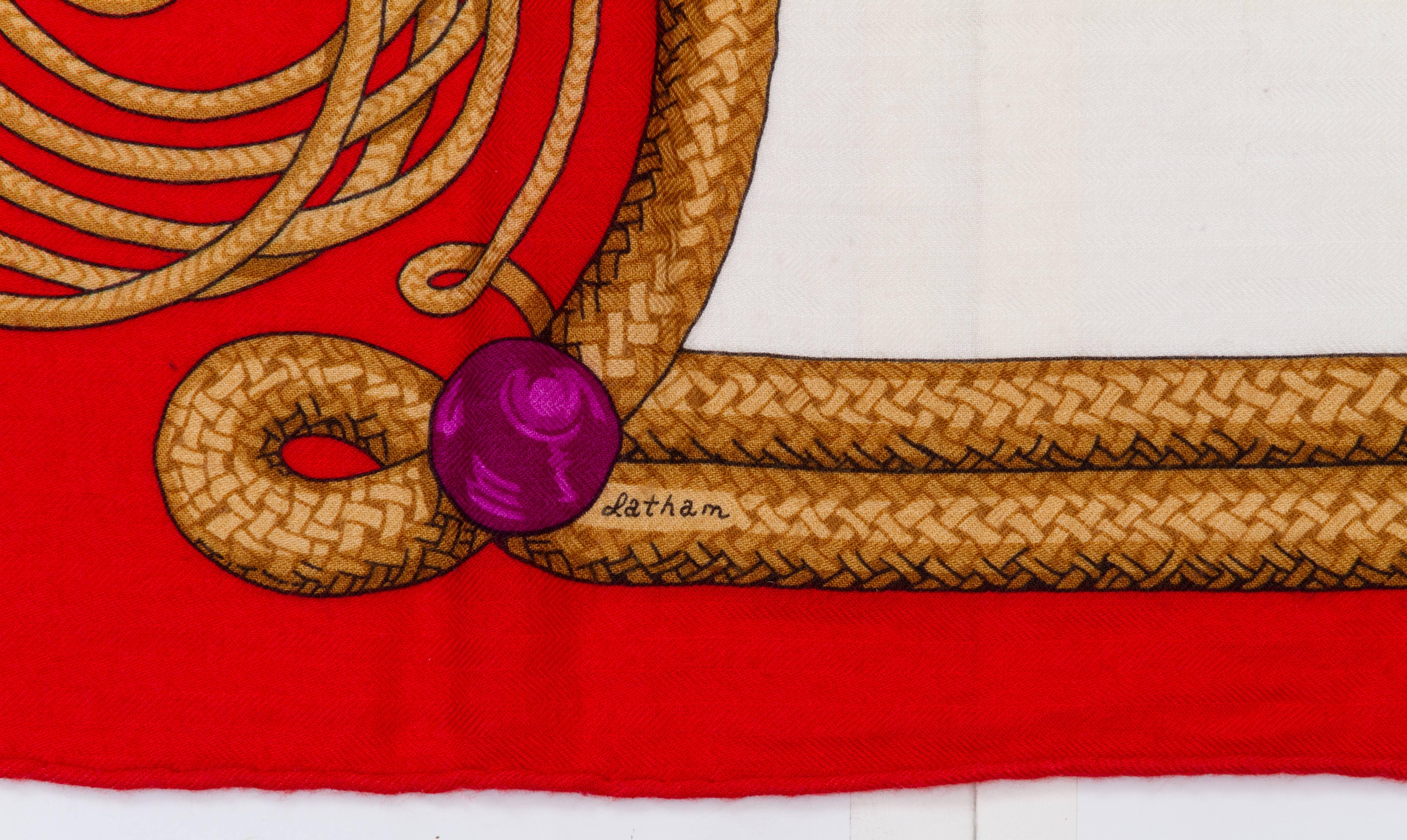 Hermes pre-owned cashmere silk blend 55