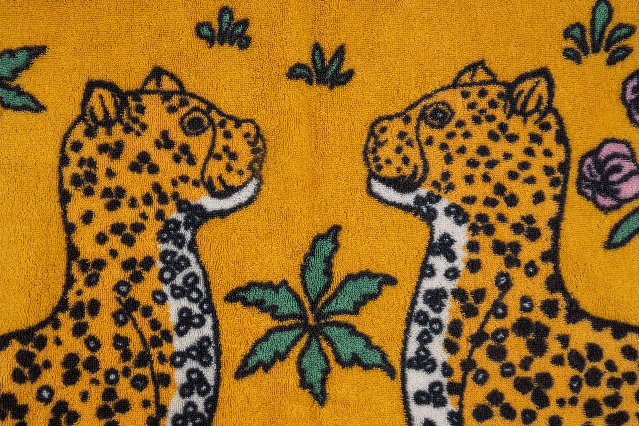 Serviette de plage en léopard Hermès Unisexe en vente