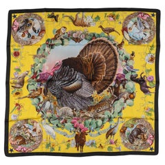 Foulard "Faune et Flore du Texas" d'Hermès