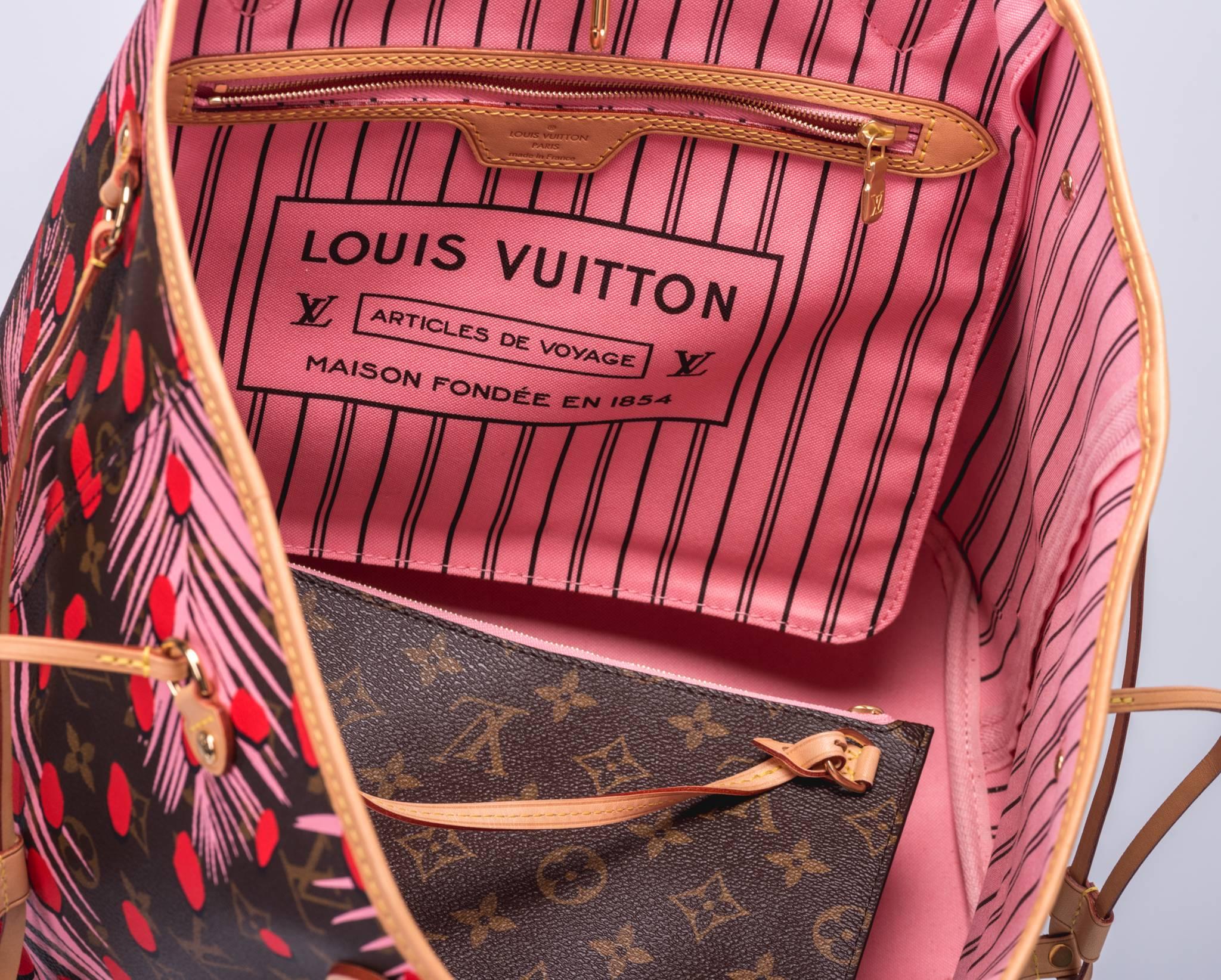Louis Vuitton Limited Edition Palm Springs Neverfull MM BNIB 2