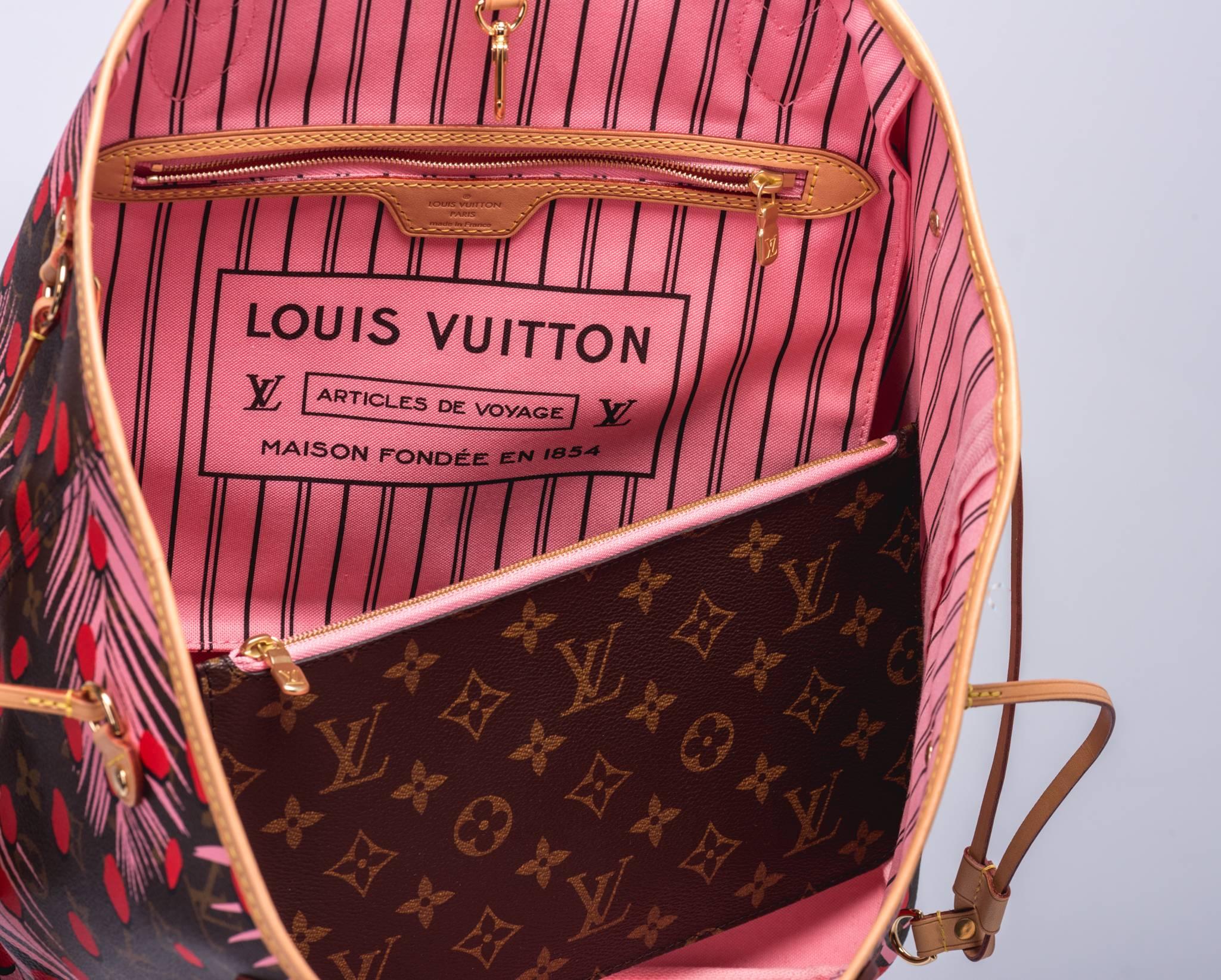 Louis Vuitton Limited Edition Palm Springs Neverfull MM BNIB 3
