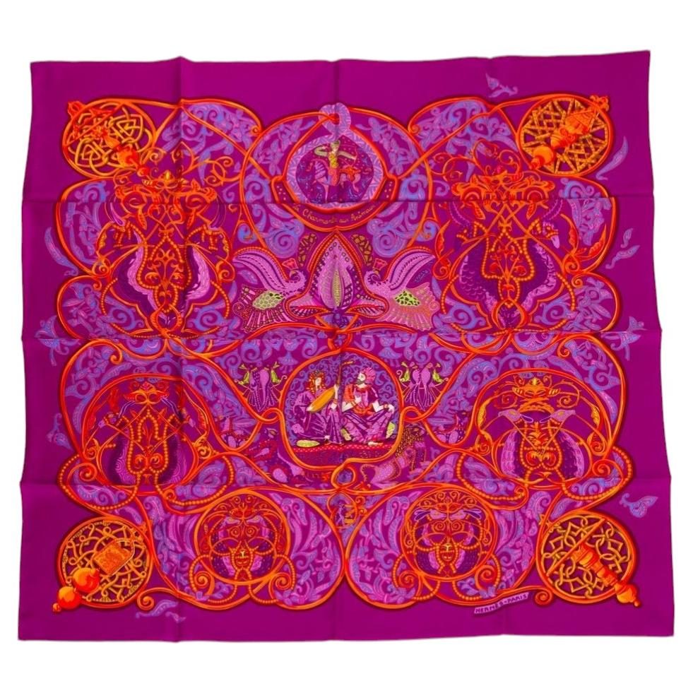 Sciarpa Hermès "La Charmante aux Animaux" in vendita