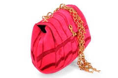 Roberta di Camerino Coral Velvet Bag
