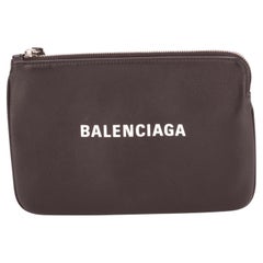 Balenciaga Black Everyday Pouch NIB