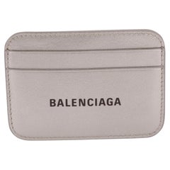 Balenciaga Credit Card Holder Silver NIB
