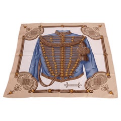 Foulard Hermès « Brandebourgs », neuf, jamais porté
