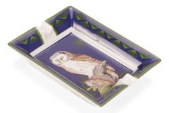 Le cendrier « Paris Owl » d'Hermès est en porcelaine