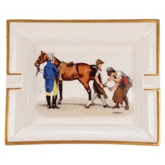 Cenicero «Equestrian Horse» de Hermès, diseño de Ledoux