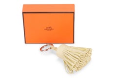 Hermès "Carmen Tassel Key Ring" NIB