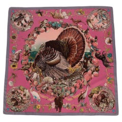 Hermès Faune et Flore du Texas Scarf