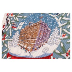 Hermès „Noel 24 Faubourg“ – Plissee-Schal