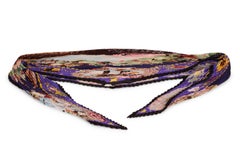 Hermès "Faune et Flore du Texas" Pleated