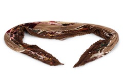 Hermès Pani La Shar Pawnee Pleated Scarf