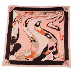 Pucci Orchidee Silk Chiffon Shawl
