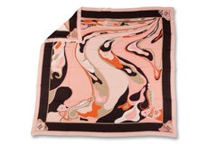 Pucci Orchidee Silk Chiffon Shawl