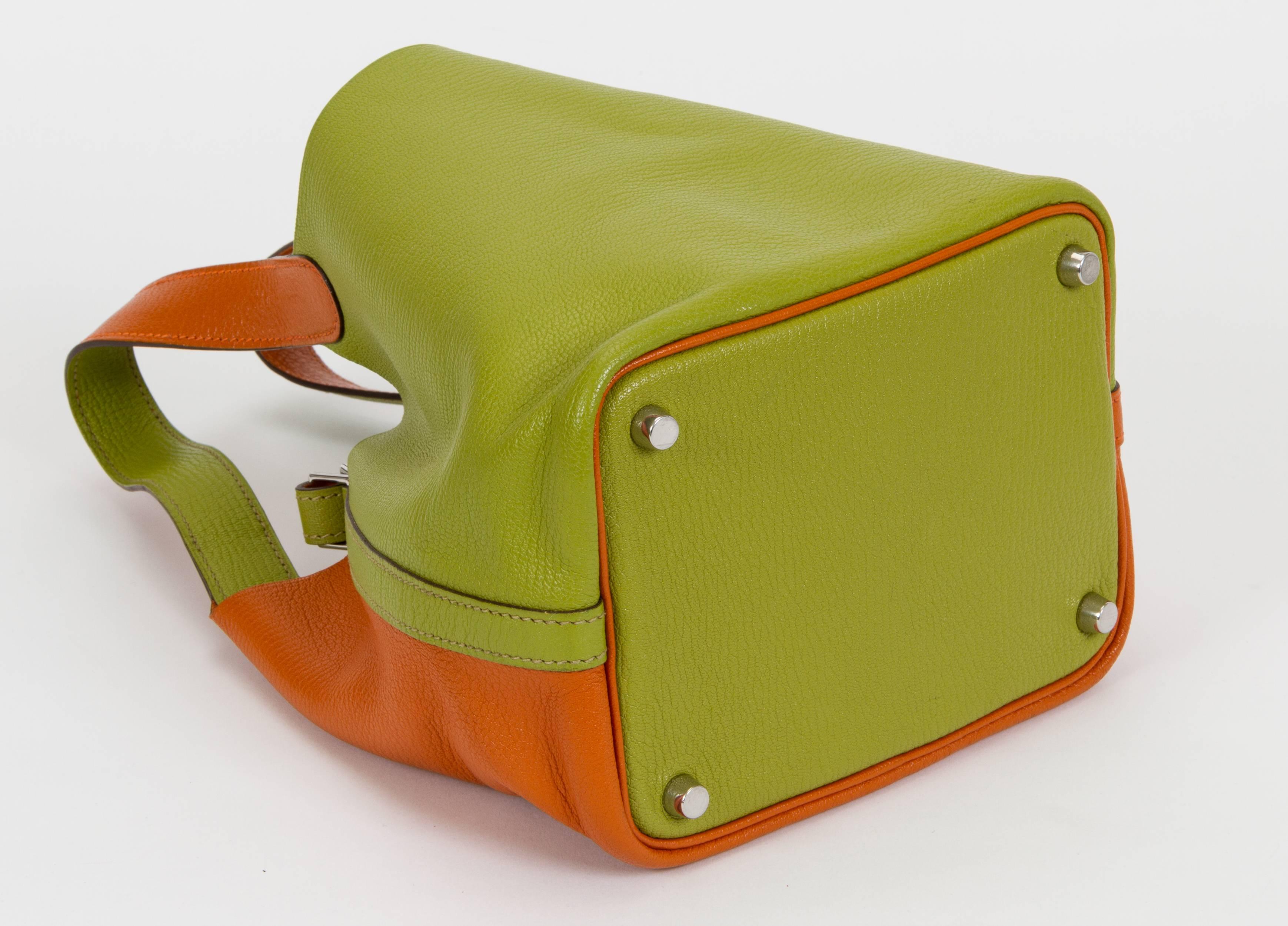 hermes picotin orange