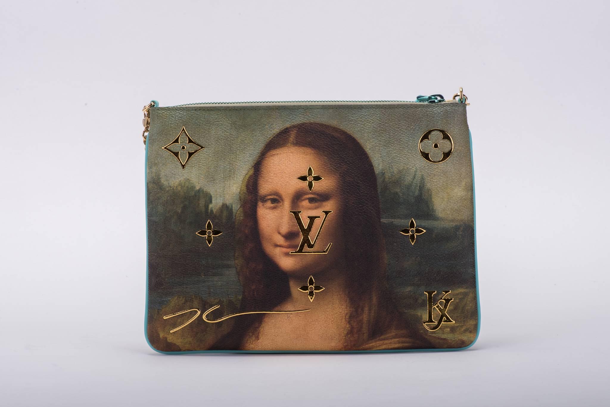 This bag is part of the much sought after Jeff Koons 