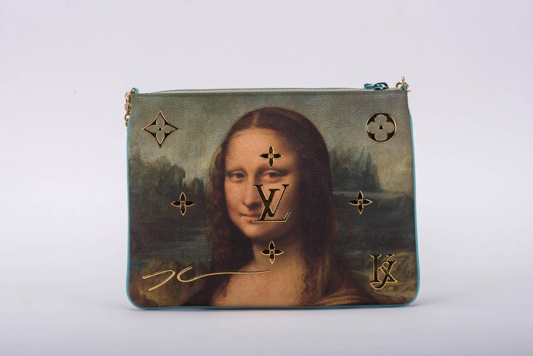 Chain wallet pouchette Da Vinci Mona-Lisa  from Master
