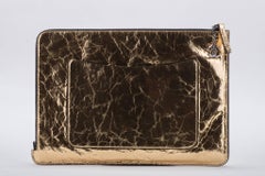 New Chanel Oversized Limited Edition Gold Clutch