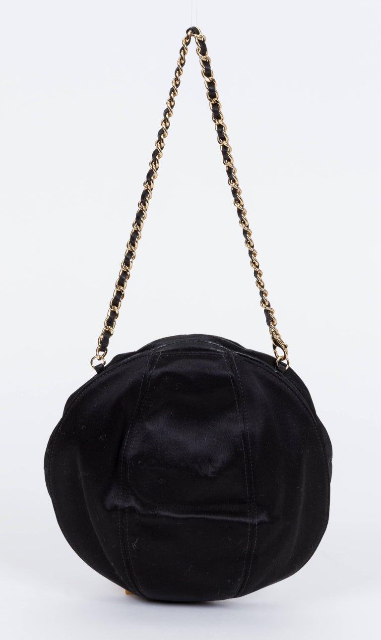 Chanel Black Leather Camellia Flower Bag at 1stDibs | chanel flower bag ...