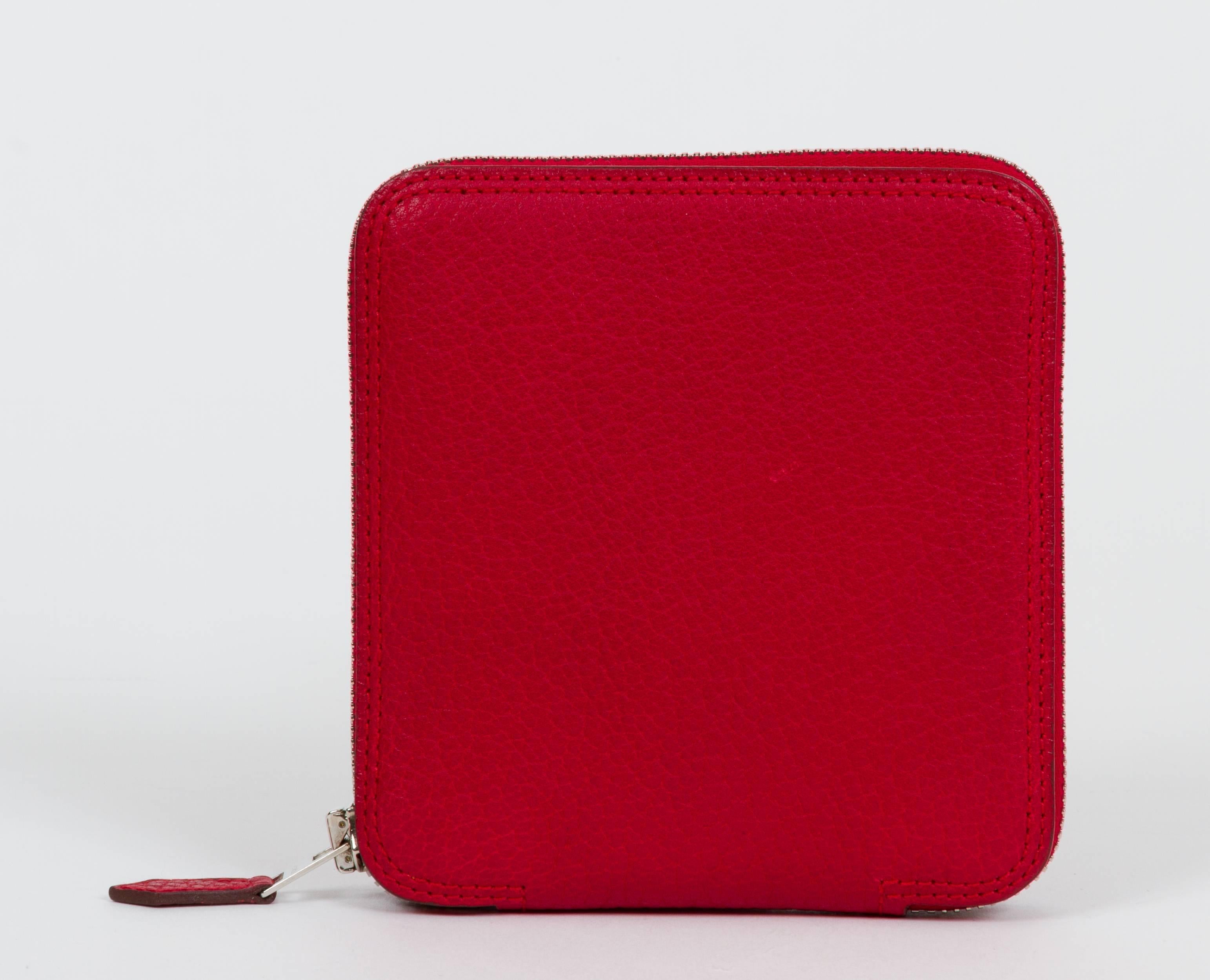 Hermès Rote Silky Pop Tasche im Angebot 1