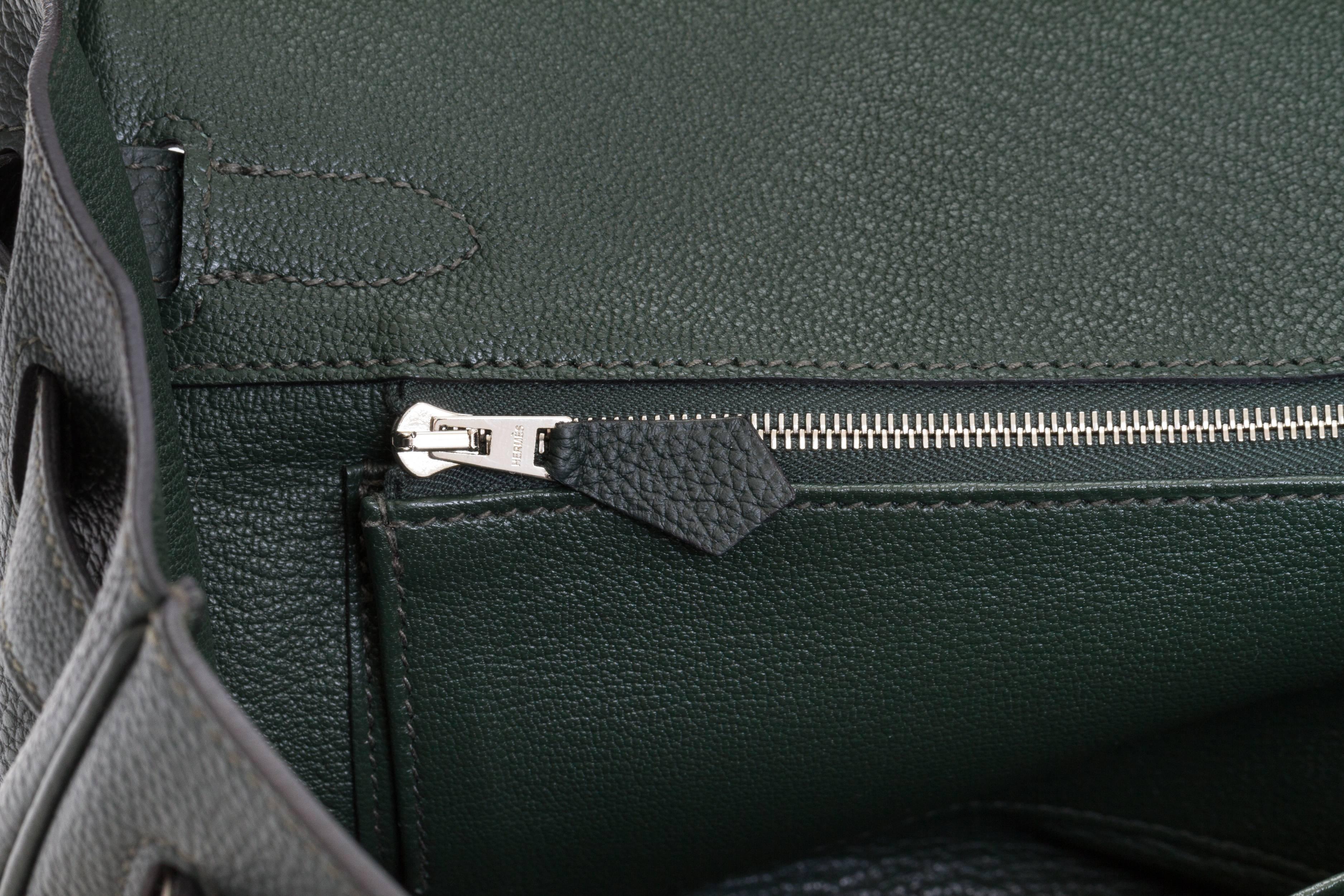 Hermes Birkin 30 Vert Anglais Togo 2