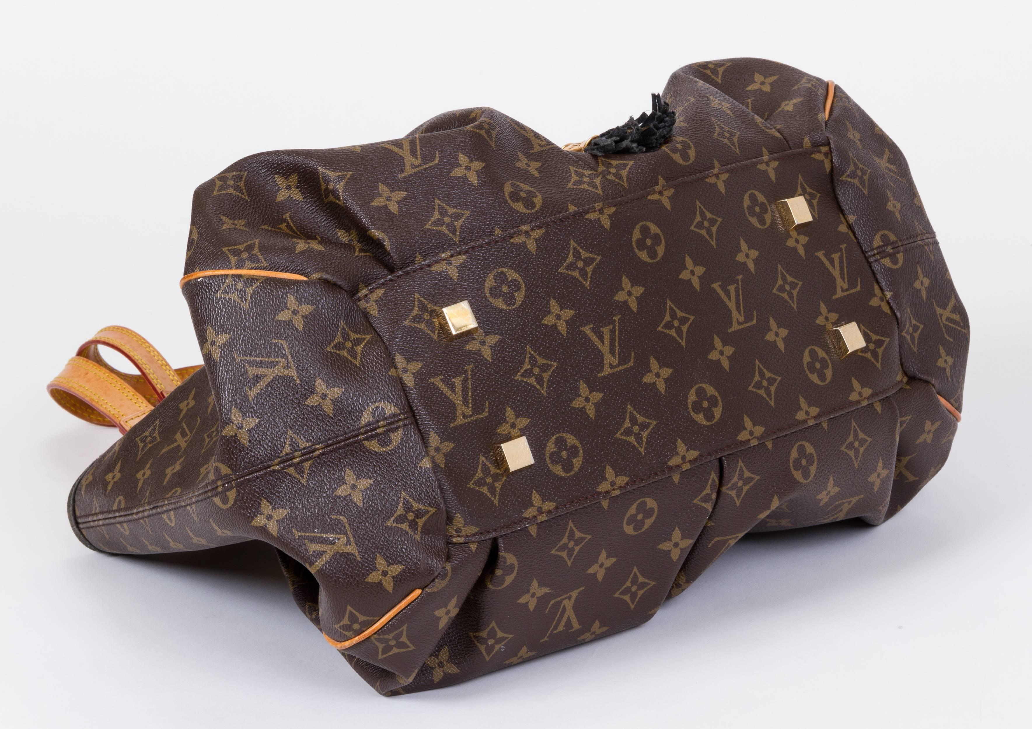 Vuitton Monogram Canvas Lim. ed. Madonna 2009 Gold Detail Tasche im Zustand „Gut“ in West Hollywood, CA