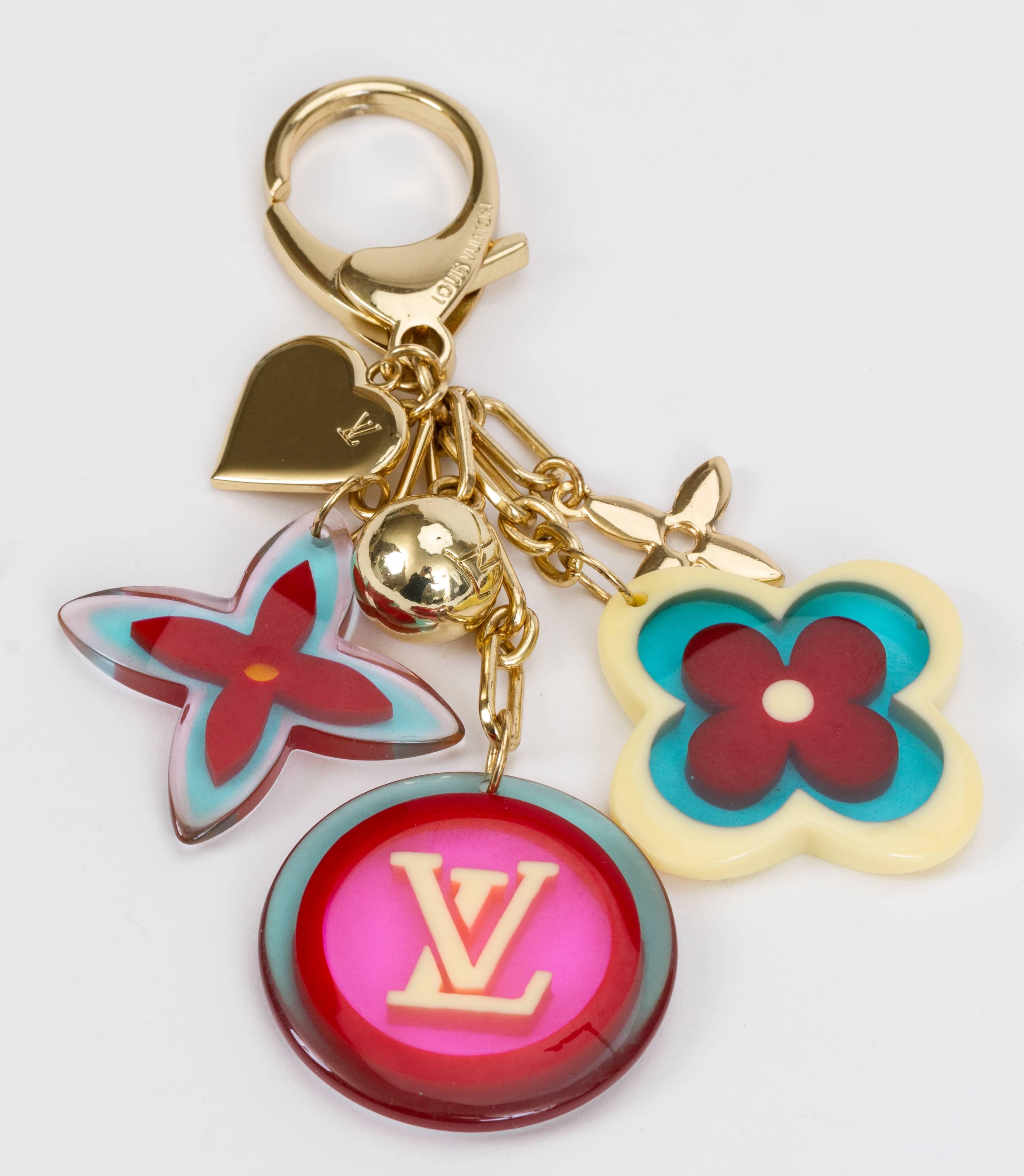 louis vuitton bag charms for sale