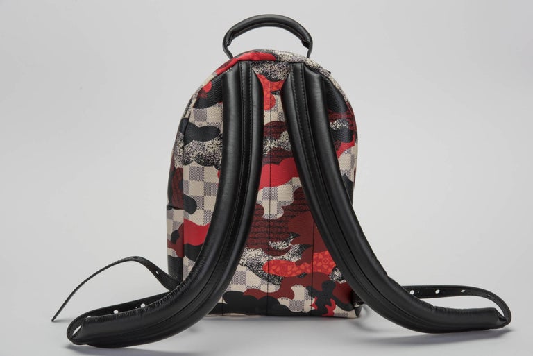 Louis Vuitton Patchwork Palm Spring Backpack For Sale at  display picture 2