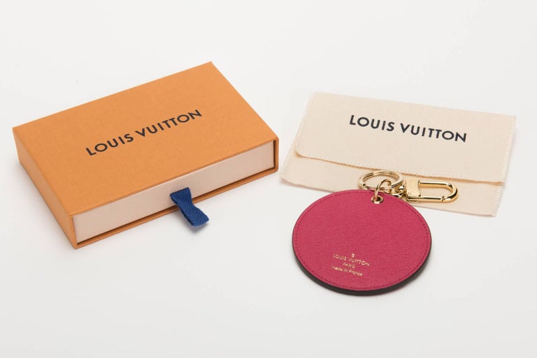 Louis Vuitton, Accessories, Authentic Louis Vuitton Leather Giraffe  Keychain Pouch Box
