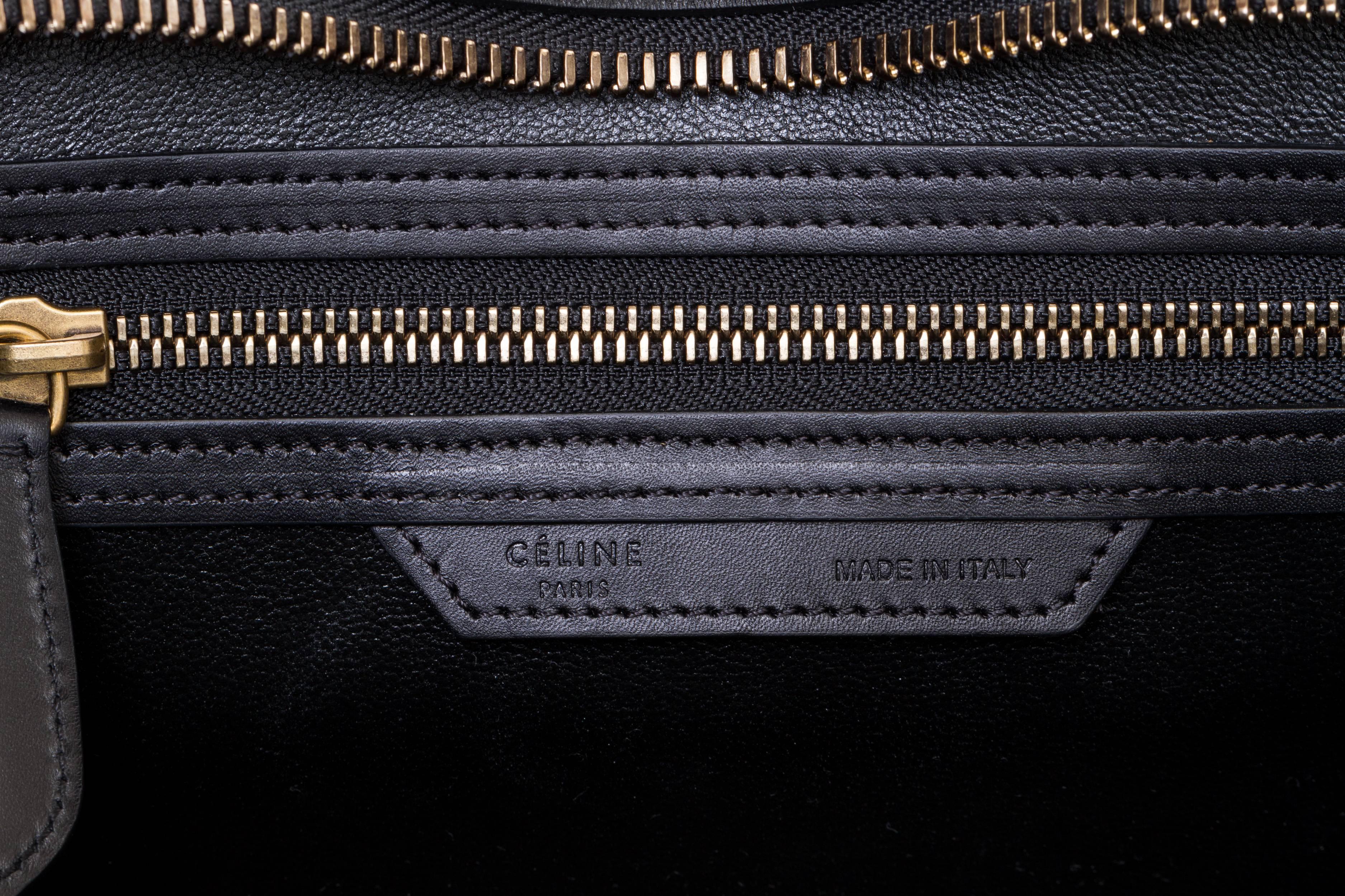 Celine Limited Edition Water Snake Micro Luggage Bag 2
