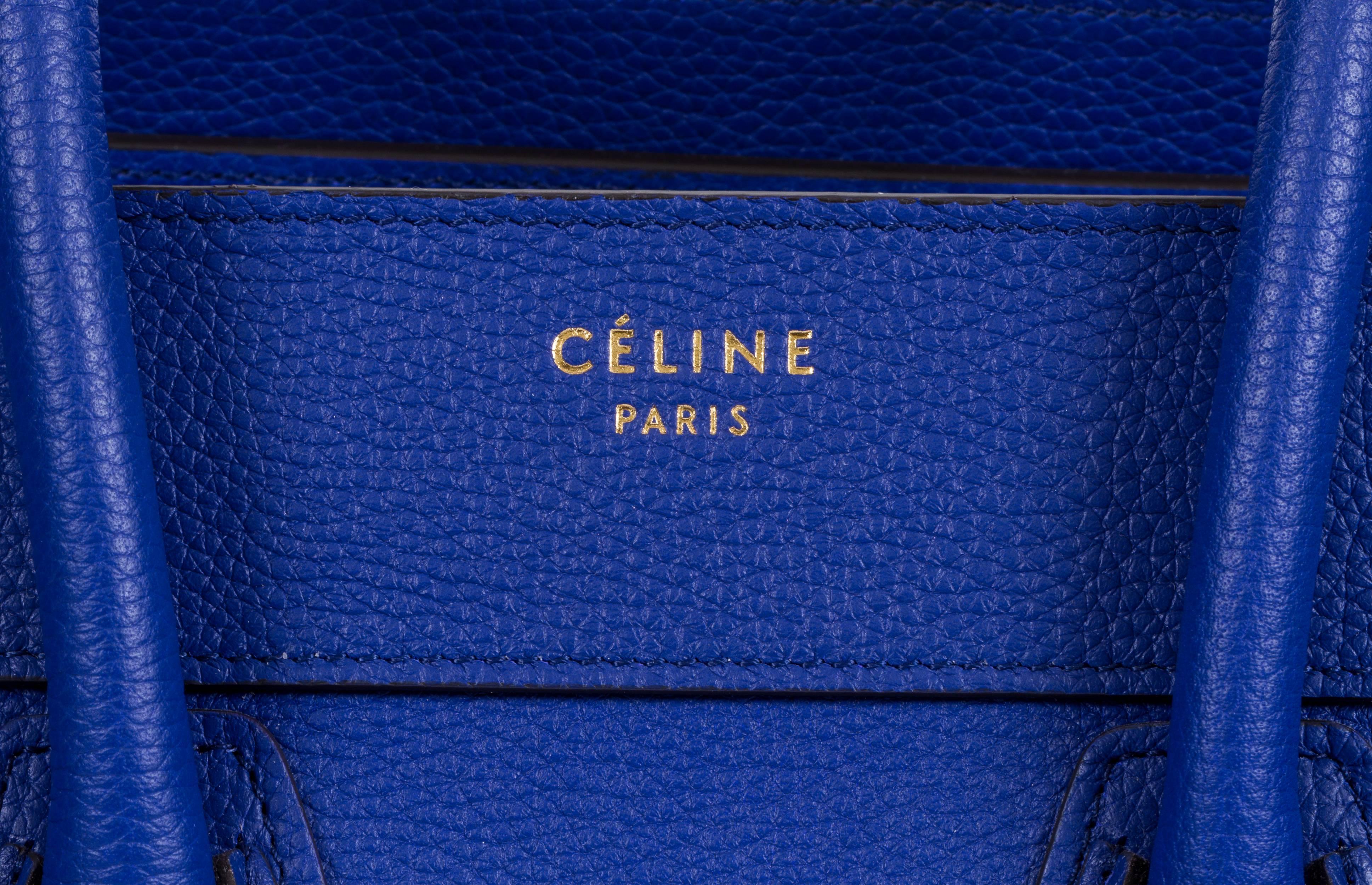celine micro luggage