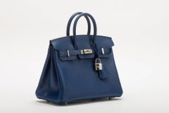 Hermès Blue Nuit Swift 25cm Birkin Bag