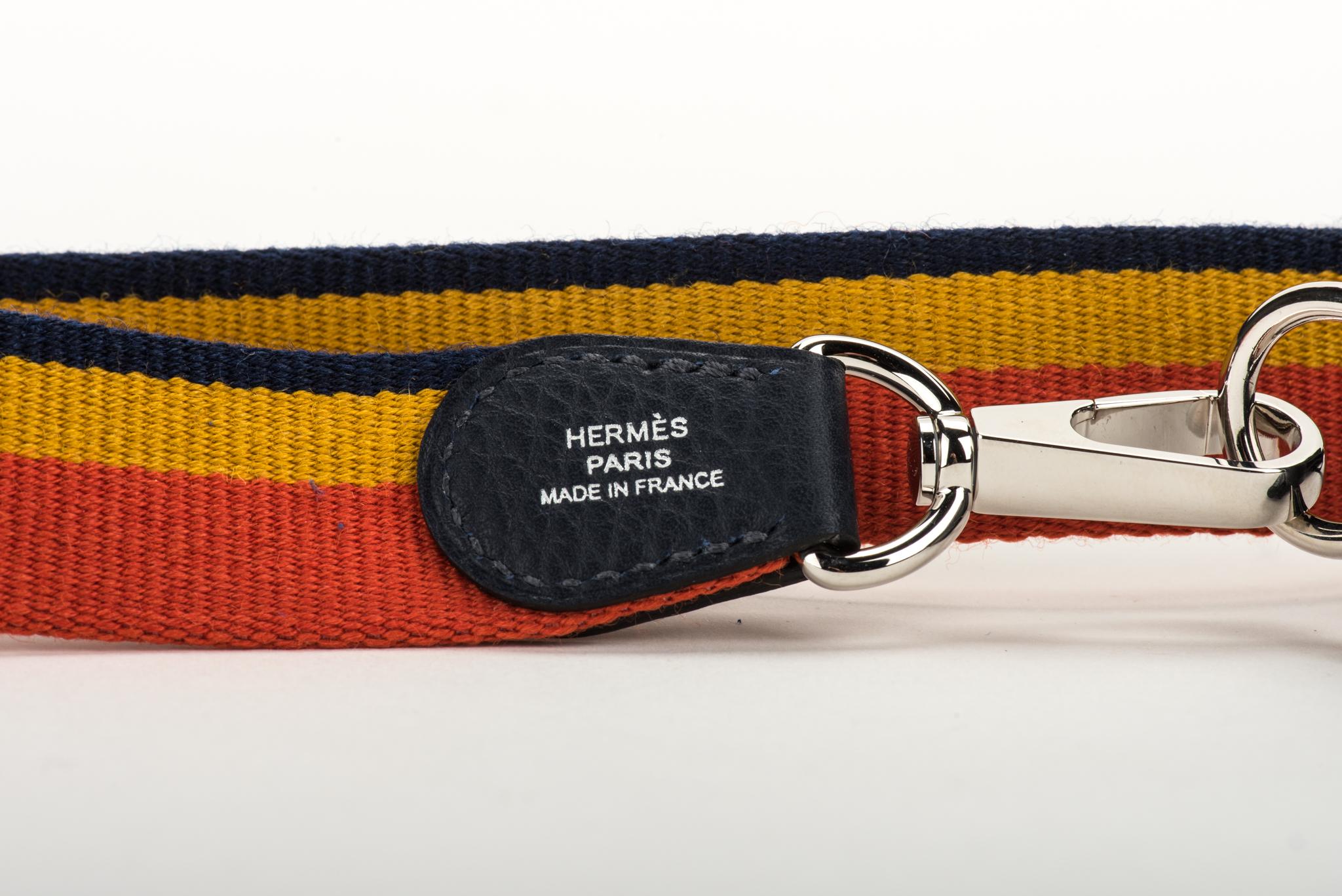 New Hermes Mini Evelyne Blue Indigo Clemence 1