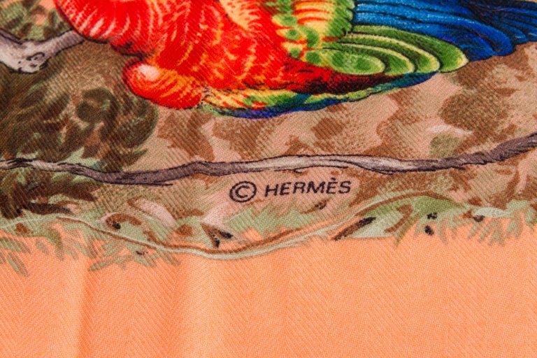 Hermès Equateur Cashmere Oversize 55