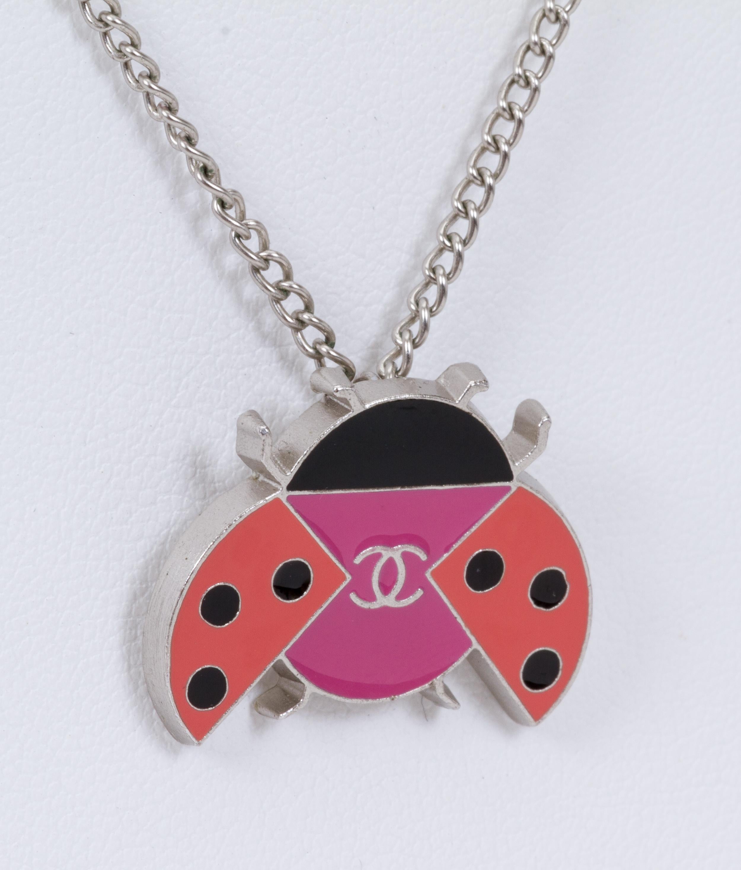 vca ladybug necklace