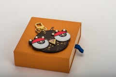 New Louis Vuitton Owl Keychain Bag Charm in Box