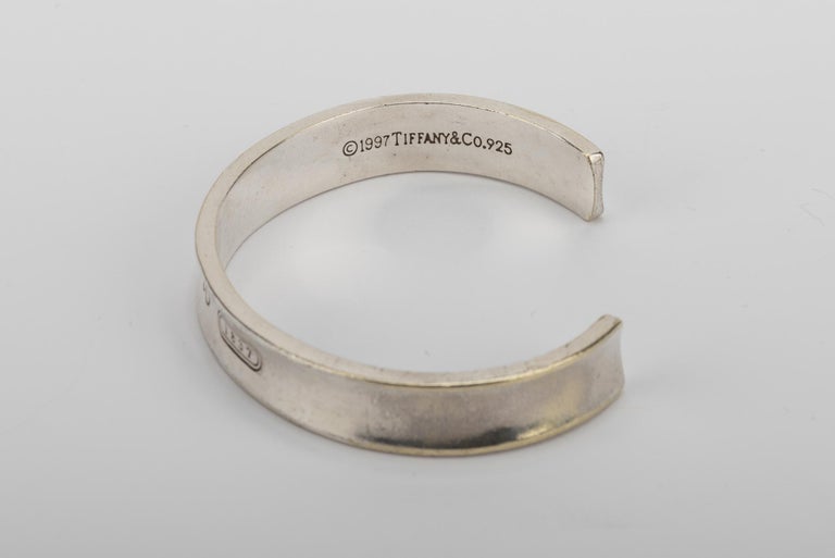 Tiffany Sterling Silver Mens Cuff Bracelet at 1stDibs | tiffany mens ...
