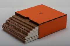 Hermès Orange Box Set of 10 Notepads