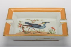 Hermès Blue Bird Porcelaine Ashtray