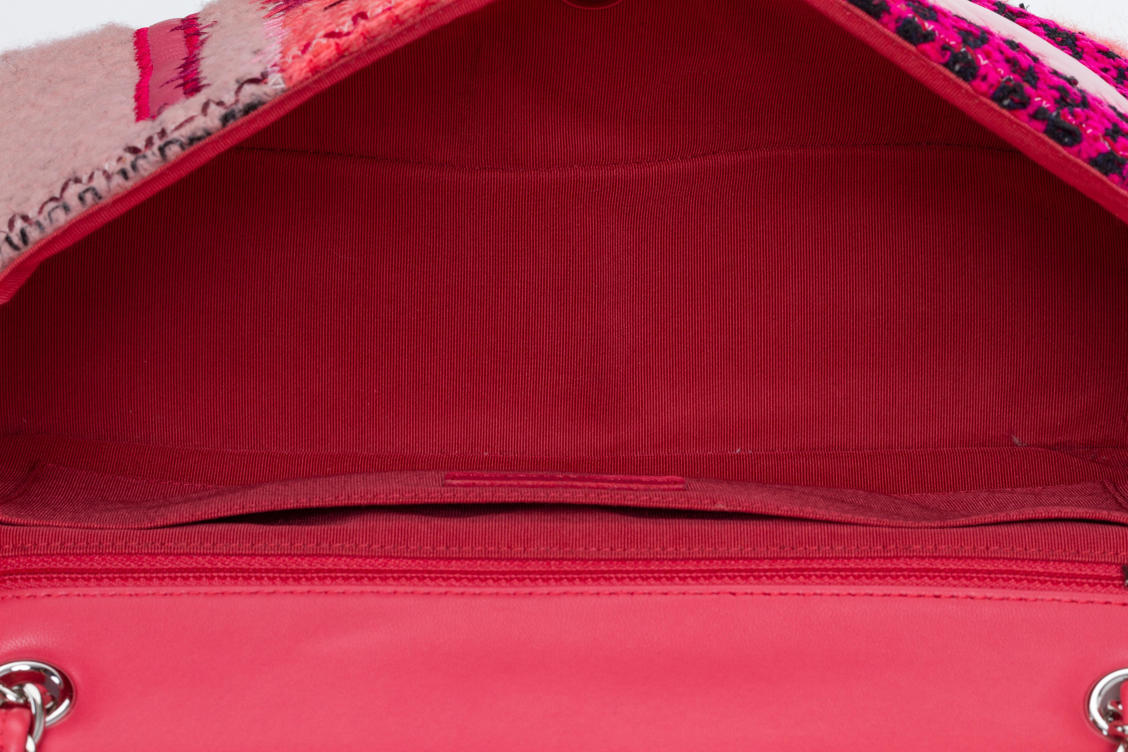 Chanel Patchwork Pink Jumbo Flap Bag 1