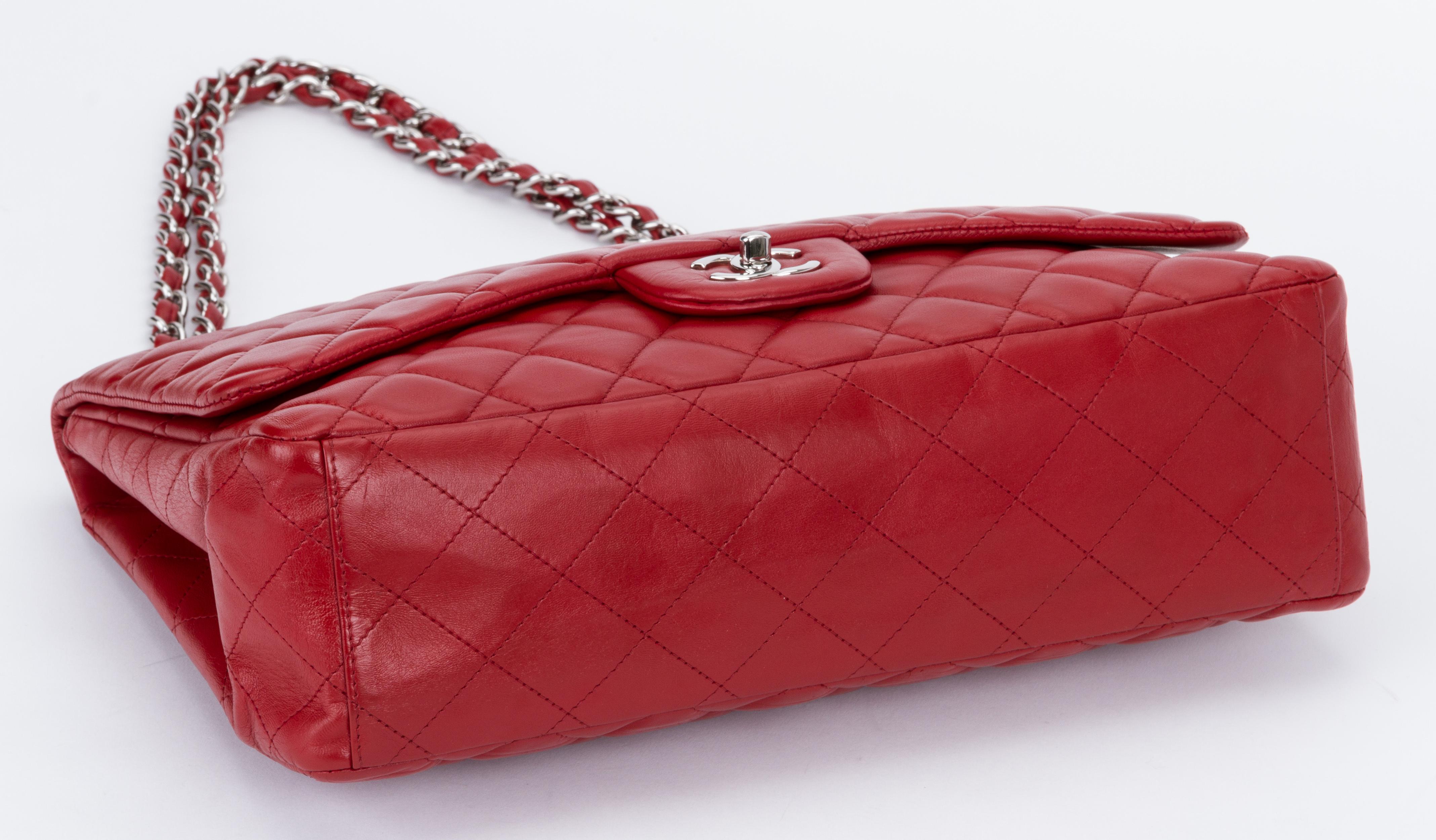 red chanel bag