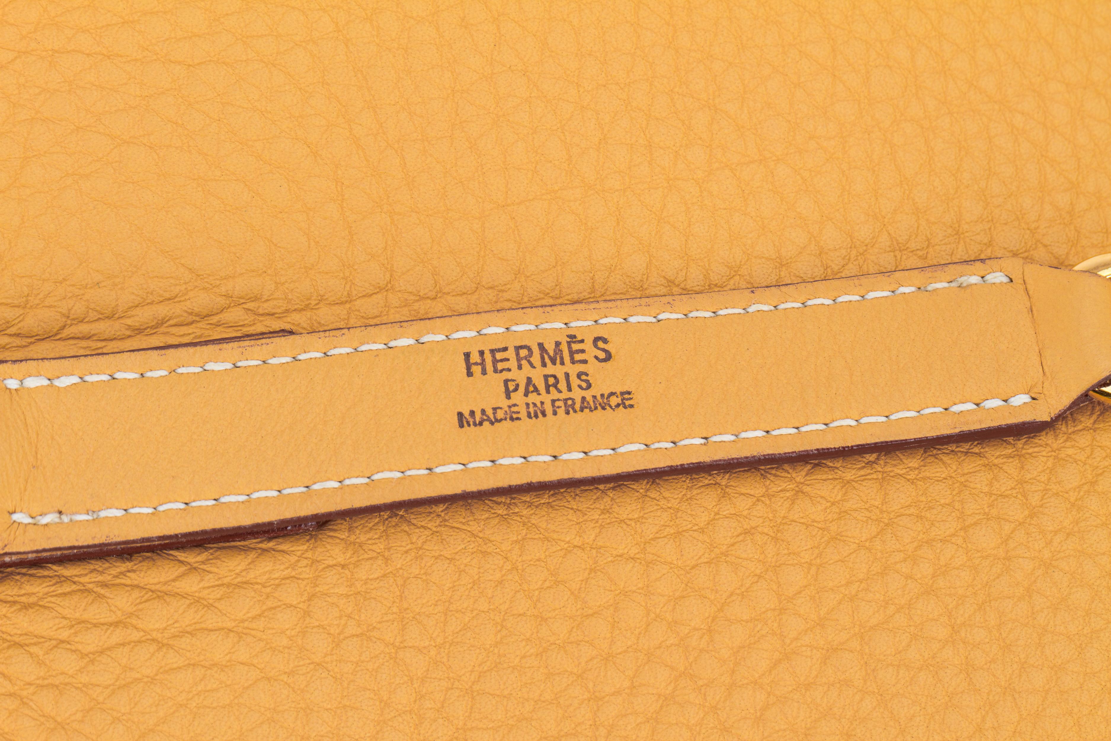 Hermes Trim 38 Shoulder Sable Clemence Bag 2