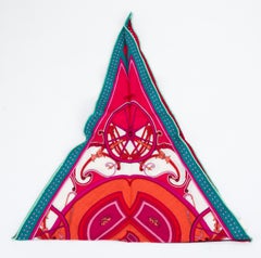 Hermès Cashmere-Blend Losange MM Scarf