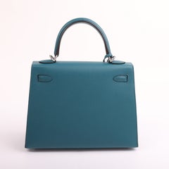 2024 Hermès Vert Bosphore Madame Sellier Kelly 25 PHW